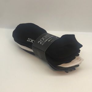 2(X) IST MENŚ  10 PAIR  NO  SHOW SOCKS SIZE 10-13